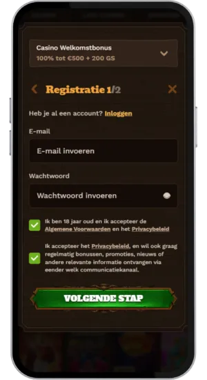 Maak een account aan